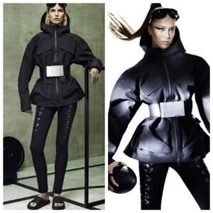Alexander Wang x H&M Pattern Art Slim Black Denim